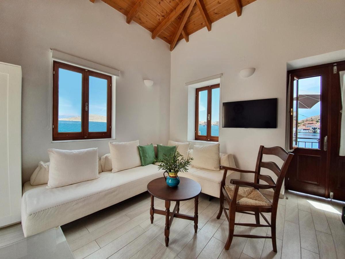 Aegean View Villas Chalki Town Exterior foto