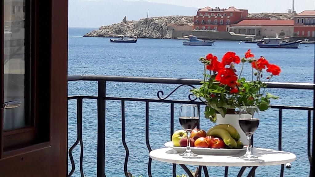 Aegean View Villas Chalki Town Exterior foto