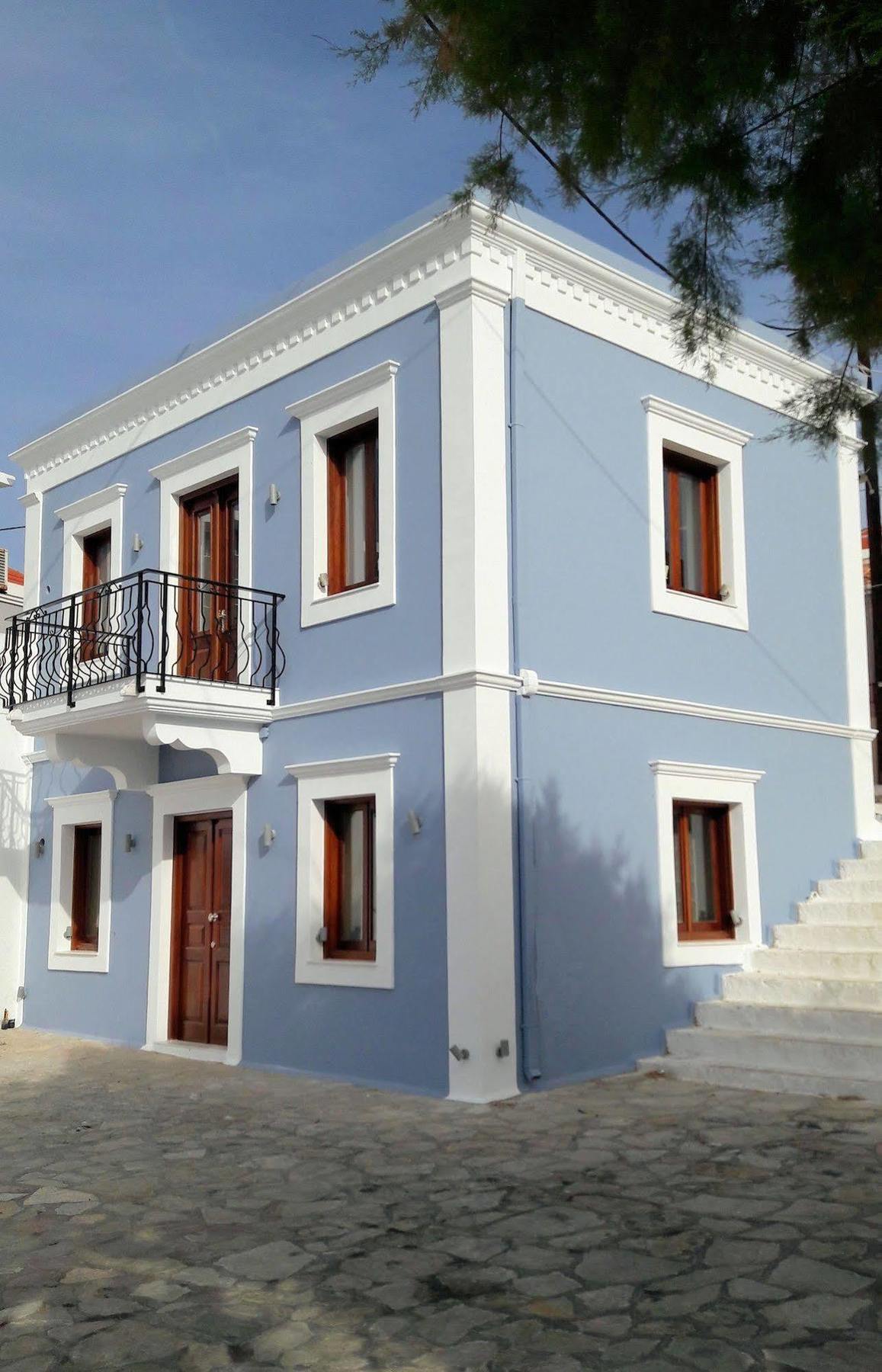 Aegean View Villas Chalki Town Exterior foto