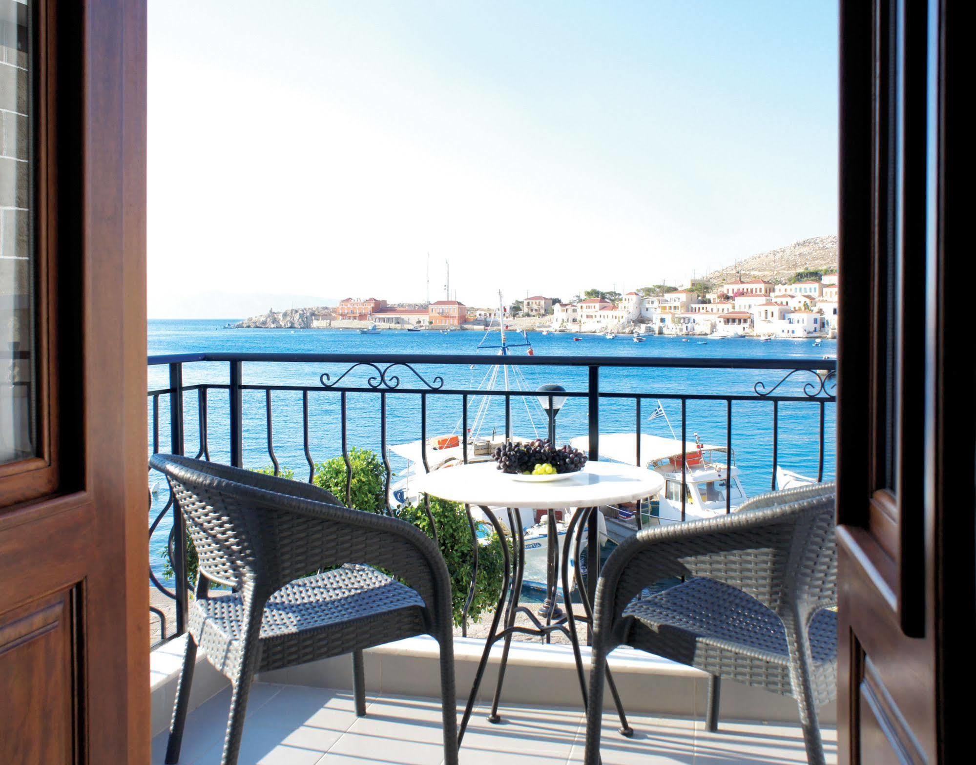 Aegean View Villas Chalki Town Exterior foto