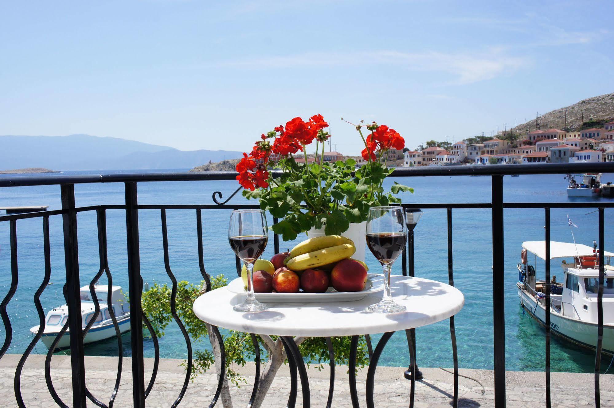 Aegean View Villas Chalki Town Exterior foto