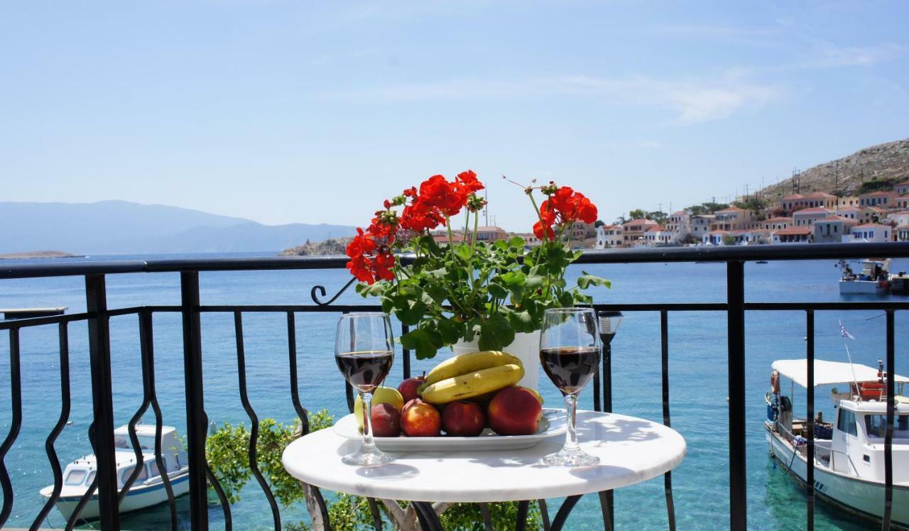 Aegean View Villas Chalki Town Exterior foto