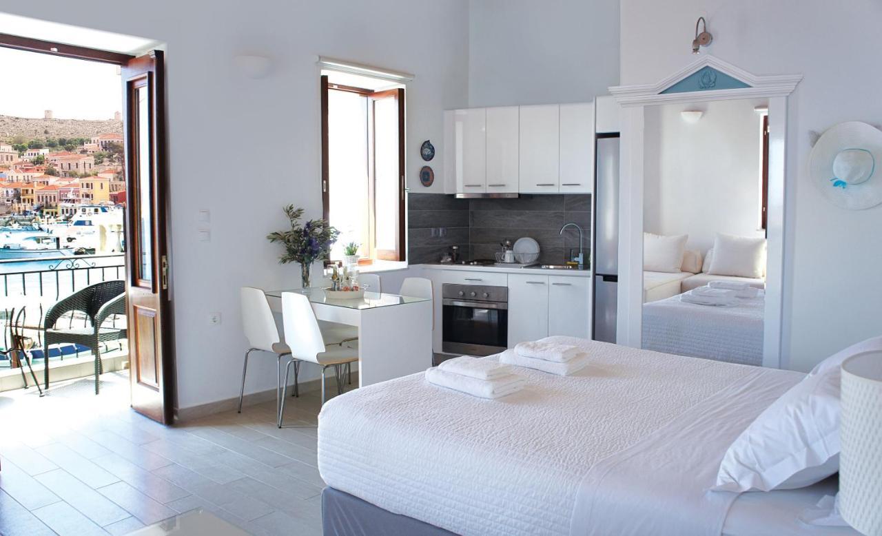 Aegean View Villas Chalki Town Exterior foto